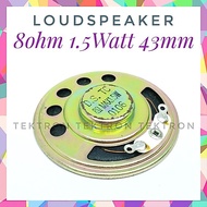Loudspeaker 8ohm 1.5Watt diameter 4.5cm, HT 2meter speaker