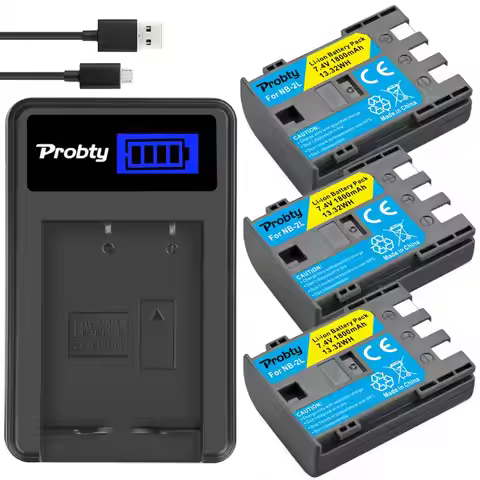 NB-2LBattery&Charger for CANON Digital EOS 350D/400D Rebel XT XTi NB-2JH NB-2L EOS Digital N EOS DIG