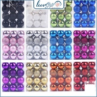 3cm bauble Box of 24 Christmas decoration balloons - Packaging King, Christmas tree hanging bauble