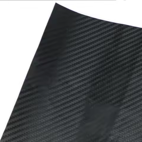 DN59 Black Matte Car Vinyl Sticker 3D Carbon Fiber Film Auto Wrapping Foil Laptop Skin Phone Cover M