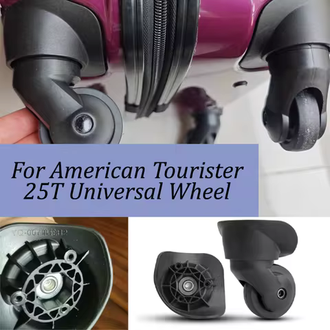 For American Tourister 25T/93T YQ-007/YQ-205 Suitcase Universal Wheel Luggage Accessories Spare Part