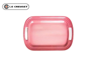 LE CREUSET Ceramic long plate 31cm square plate21cm Hello kitty pink plate two-piece set
