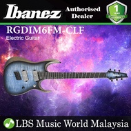 [Not Available] Ibanez RGDIM6FM-CLF Nyatoh Body Electric Guitar Cerulean Blue Burst Flat (RGDIM6FM)