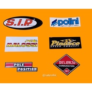 Vespa polini malossi sip pinasco Motorcycle Sticker