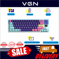 VGN X68 GASKET Wireless Mechanical Keyboard 65% Layout RGB Hot Swap Gaming Keyboard