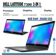 DELL LATITUDE 7390 - 2 IN 1 PREMIUM LAPTOP, 13.3 inch FHD Touchscreen Laptop (Intel Core i5-8th Gen)Windows 10