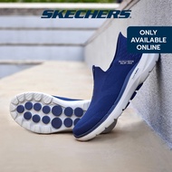 Skechers Online Exclusive Men Slip-Ins GOwalk 6 Easy On Walking Shoes - 216278-NVY Air-Cooled Memory