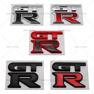 GTR Car Emblem Suitable for Nissan Modified GTR Metal Decorative Car Stickers