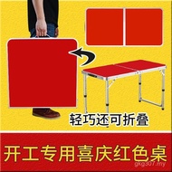 Ceremony Outdoor Camping Rectangular Picnic Table Portable Table Start Construction Site Push Stall 