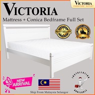 VICTORIA FURNITURE King Size Divan King Bed Frame Katil King Bedding Living Furniture / Bedframe + Mattress  / Tilam床