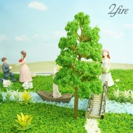 10 Pieces Artificial Trees Plastic DIY Crafts Simulated Fake Plants Landscape Decorations Accessorie
