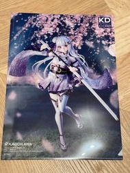 全新 角川 Kadokawa 文件夾 folder Re：從零開始的異世界生活 Re:Zero KDcolle