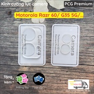 Transparent camera tempered glass for Motorola Moto Razr 60/ G35 5G provides comprehensive protectio