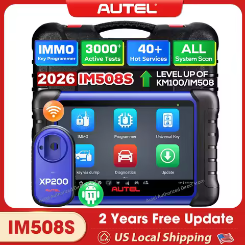 Autel MaxiIM IM508S Key Programmer All-in-one OBD2 Diagnostic Scanner IMMO Key Prgramming Tool 3000+