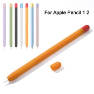 For Apple Pencil Pro Soft Silicone Case for Apple Pencil 2 Cases iPad Tablet Touch Pen Stylus Protective Sleeve Cover for Pencil 2 Anti lost case