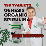 150 tablets Genesis Organic Spirulina Health Superfood Supplement for Strong Immune System Goiter Di