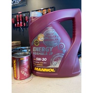 MANNOL MN7914 Energy Formula JP 5W30 (4L) + FREE ENGINE FLUSH