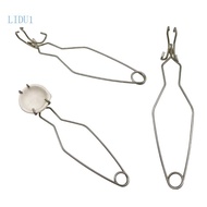 LIDU1 Crucible Tongs for Laboratory Industry Ceramic-Crucible Tong Gold Melting
