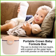 Formula Dispenser Crown Shape Travel Formula Container Formula Storage Containers Formula Holder Bab