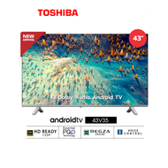 Toshiba 43V35KP 4K LED Android TV ขนาด 43" Clearance Grade B