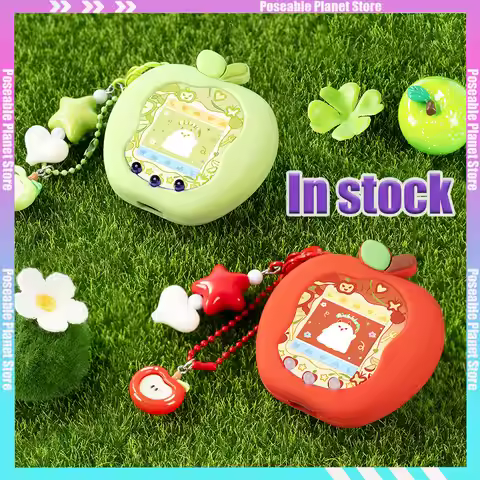 In Stock Suitable For Tamagotchi Uni Paradise Electronic Pet With Red Green Apple Cute Strawberry Si