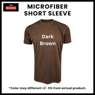(4XL-7XL) Plus Size Microfiber Short Sleeve T-Shirt Plus Size T-Shirt Men