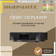 Marantz CD 60 CD Player | Premium CD Player with Modern Design and Custom HDAM