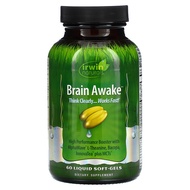 Irwin Naturals, Brain Awake, 60 Liquid Soft-Gels