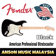 Fender Professional Stratocaster, Maple Fingerboard, Black