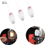 tachiuwa Lots 3 8cm Durable Gas Lantern Mantles Camping Accessories Light Cover