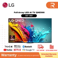 LG QNED86 55''/65'' 4K Full Array LED Smart TV 55QNED86TSA/ 65QNED86TSA