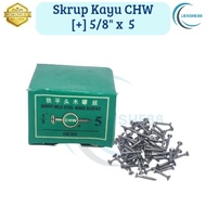 CHW Wood Screw / Wood Screw + 5/s 8inch x 5mm