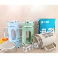 500 ml glass handle cup