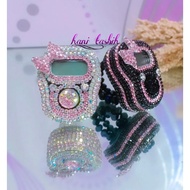 SWAROVSKI DIGITAL TASBIH LED ALARM AND PREMIUM PINK RIBBON LED