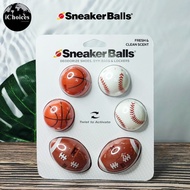Sneaker Balls _ Deodorizer Shoes Gym Bags & lockers Fresh & Clean Scent 6 Packs ลูกบอลดับกลิ่นรองเท้