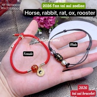 for ghost month protection 2026 taisui bracelet adjustable for male and female