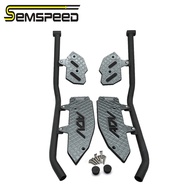 ที่วางเท้าด้านหน้าของรถจักรยานยนต์แผ่นปูที่วางเท้าแผ่นยามรุกป้องกันสำหรับ ADV150 SYM Husky 150