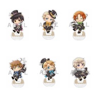 Standee Anime Hetalia Axis Powers chibi mica model 10cm study desk decoration gift super cute hot an