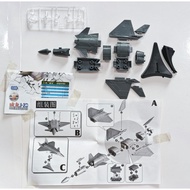 4D Fighter Airplane Assembled Model Puzzle Building Chengdu J-20