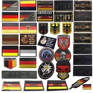 LIBERWOOD Germany Flag DEU Eagle Reflective Infrared IR Patch Deutschland German GSG9 Multicam Armba