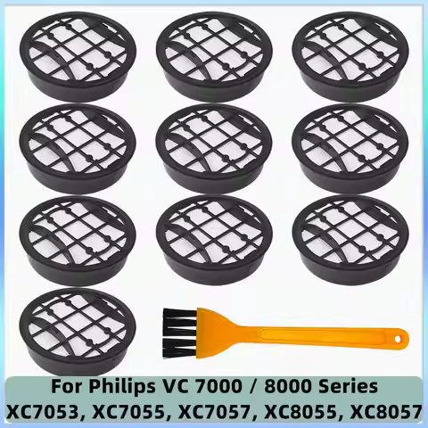 HEPA Filter Compatible For Philips VC 7000 / 8000 Series XC7053, XC7055, XC7057, XC8055, XC8057 ( XV