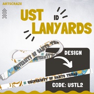UST (University of Santo Tomas) High Quality ID Lanyards/Lace