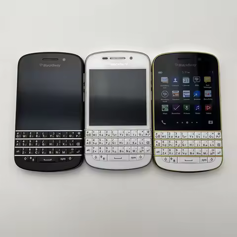 Original Blackberry Q10 4G Mobile Phone 3.1" 2GB RAM 16GB ROM 8MP Arabic Keyboard BlackBerryOS Dual 