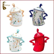 [kokiya] Attitude Canister Sassy Teapot with Attitude for Living Room Wedding Kitchen