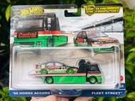 Hobby Store xe mô hình Hot Wheels Team Transport Honda Accord - Fleet Street