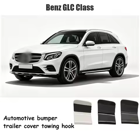 For Mercedes Benz GLC Class W254 GLC200 GLC260 GLC300 2023-2025 Car Front Bumper Tow Hook Cover Cap 
