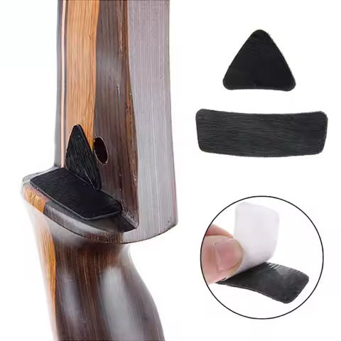 2Pcs for Arrow Rest Pad Rest Compound for Arrow Rest Pad Adhesive Patch Recurve Bow Arrows Rest 69HD