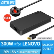 Genuine Lenovo 300W Laptop Charger for Lenovo Legion 5 5i 5P 7 C7 S7 Y540 Y545 Y740 20V 15A AC Power
