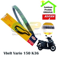 Aspira Vanbelt Vbelt Vario ESP 125 150 Drive belt V-belt K35 K36