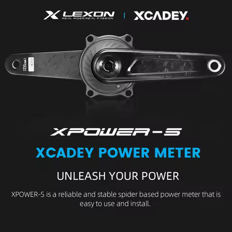 LEXON Power Meter For XCADEY Road Bike 104/110BCD Spider for Shimano/SRAM/Rotor/RaceFace/Easton Cran